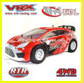 1/10 4WD nitro rc alimenté voiture de rallye 01:10 voiture de modèle r/c